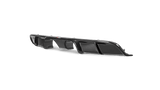 Akrapovic Rear Carbon Fiber Diffuser in Gloss for Porsche 911 Carrera S/4/4S/GTS (991.2)
