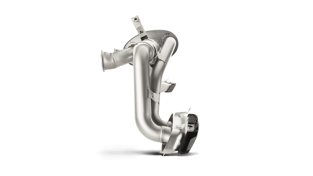 Akrapovic 16-17 Audi R8 5.2 FSI Coupe/Spyder Slip-On Line (Titanium) w/ Carbon Titanium Tips