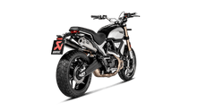 Carica l&#39;immagine nel visualizzatore di Gallery, Akrapovic Slip-On Exhaust for 2018-2021 Ducati Scrambler 1100