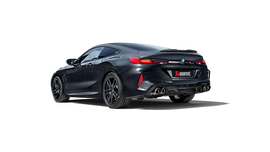 Akrapovic Slip-On Line (Titanium) with Carbon Tips for 2020-2024 BMW M8 Coupe/Cabrio w/OPF/GPF