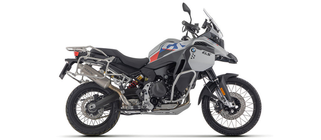 Arrow Racing Slip-On, Link Pipe for 2024+ BMW F900GS, F900GS Adventure img2