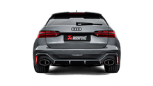 Carica l&#39;immagine nel visualizzatore di Gallery, Akrapovic Evolution Line Cat Back (Titanium) with Link Pipe Set for 2020+ Audi RS6 Avant (C8)