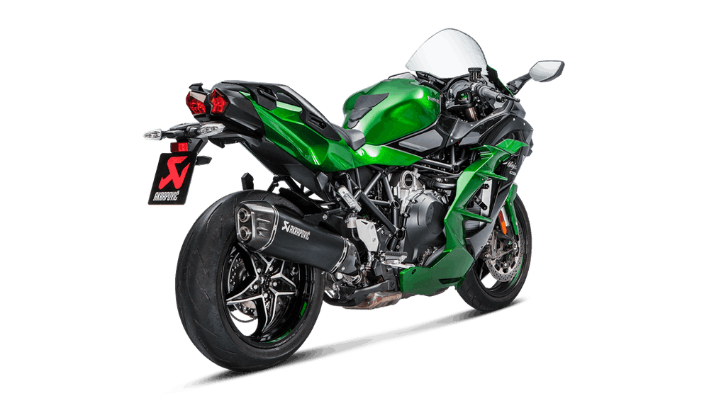 Akrapovic Slip-On Exhaust for 2018-2021 Kawasaki H2 SX