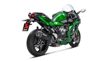 Carica l&#39;immagine nel visualizzatore di Gallery, Akrapovic Slip-On Exhaust for 2018-2021 Kawasaki H2 SX