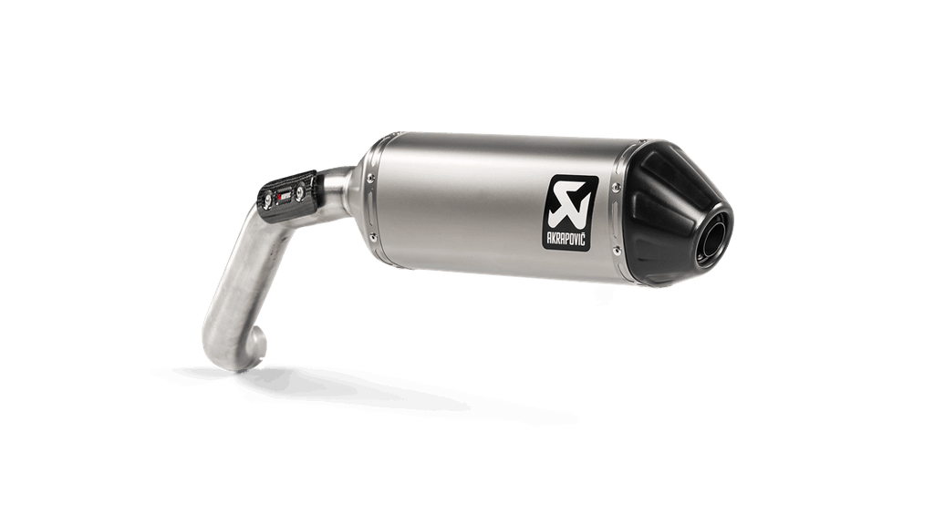 Akrapovic Slip-On Exhaust for 2019-2020 Moto Guzzi V85 TT
