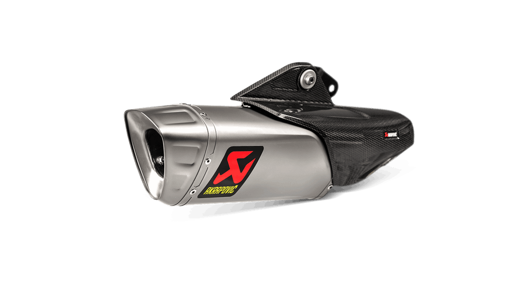 Akrapovic Slip-On Exhaust (Titanium) For 2015+ Yamaha R1 / R1S / R1M