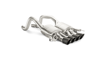 Carica l&#39;immagine nel visualizzatore di Gallery, Akrapovic Slip-On Line (Titanium) Carbon Tips for 2014-19 Chevrolet Corvette Z06