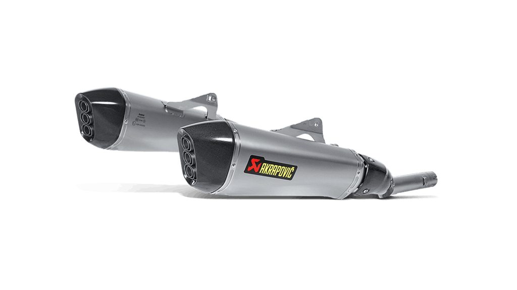 Akrapovic Slip-On Exhaust for 2011-2020 BMW K1600GT / K1600GTL