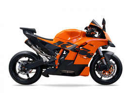 Austin Racing RS22 Full Exhaust with V3 Mini slip on for 2026+ KTM 990 RC-R