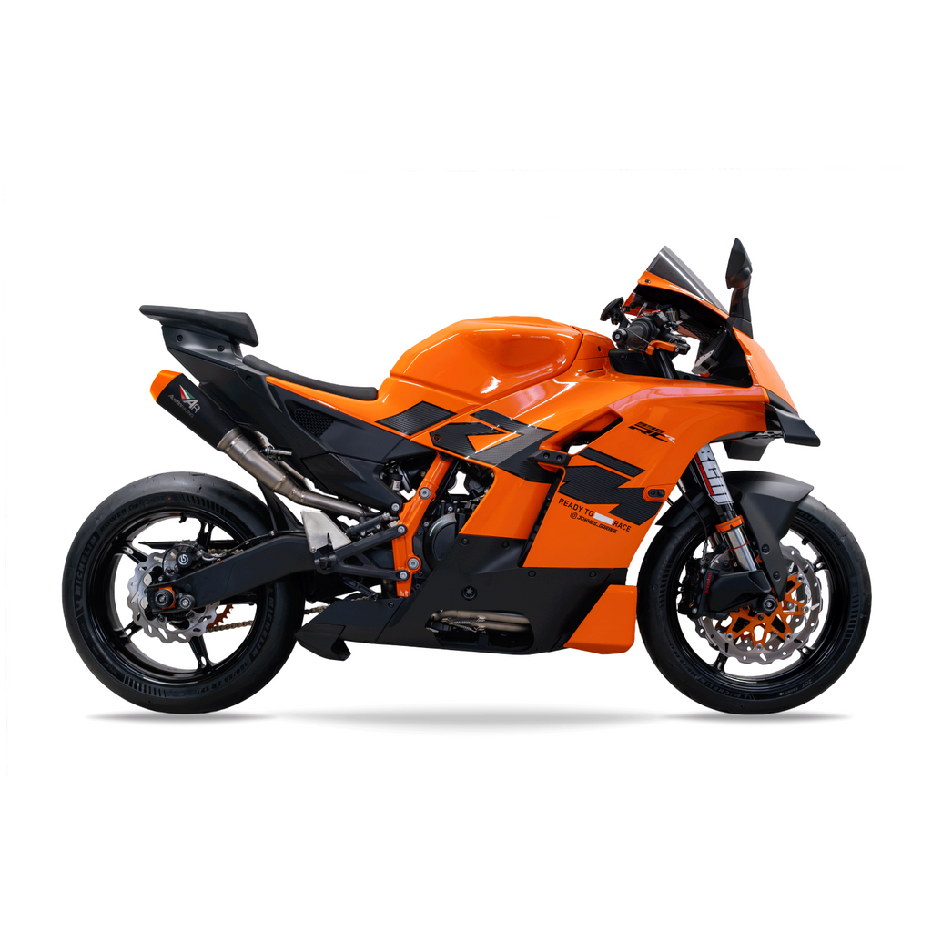 Austin Racing RS22 Full Exhaust with SM Mini slip on for 2026+ KTM 990 RC-R img 4