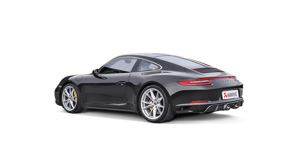 Akrapovic Slip on with Titanium tips for 20616-17 Porsche 911 Carrera S/4/4S/GTS (991.2)