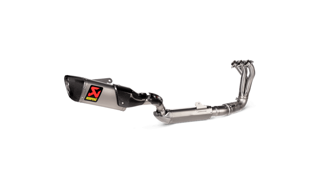Akrapovic Homologated Racing Exhaust System for 2021-2024 Yamaha Tracer 9 / GT