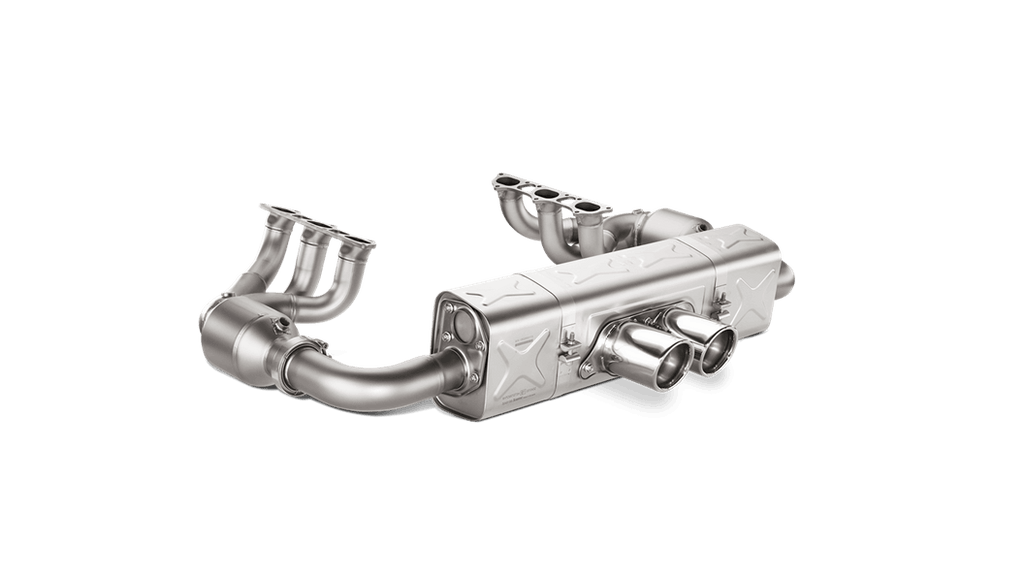Akrapovic Evolution Race Header Set for 2018-20 Porsche 911 GT3 (991.2)