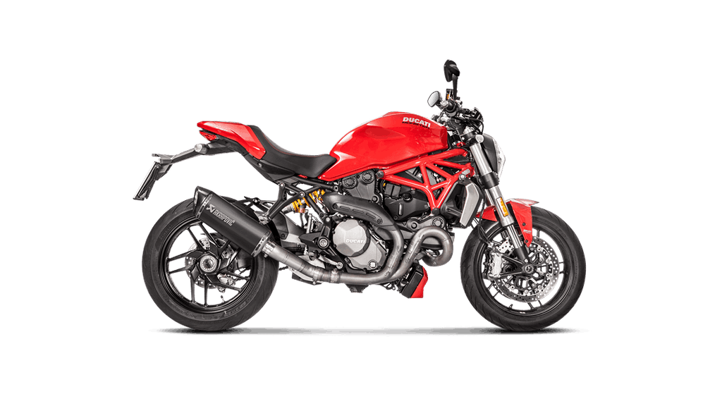 Akrapovic Slip-On Exhaust For 2017-2020 Ducati Monster 1200 / R / S / 821