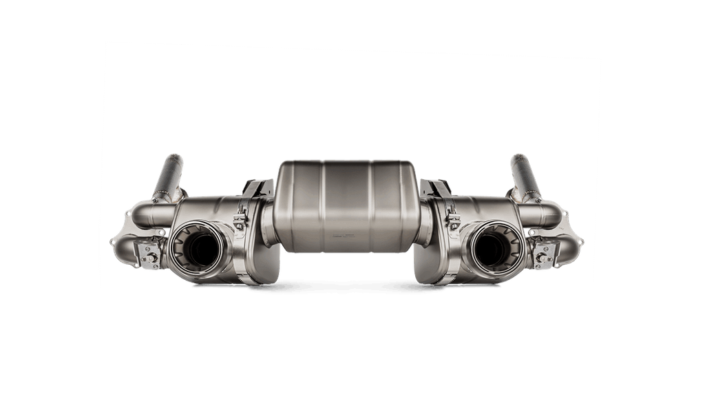 Akrapovic Link-Pipe Set (Titanium / Option 1) for 2020+ Porsche Cayman GT4 (718)