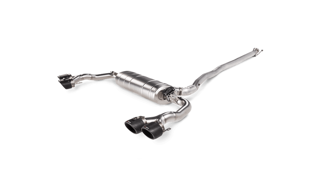 Akrapovic Evo Line (Titanium) w/Carbon Tips (Req Link Pipes) for 2020+ Mercedes-Benz A45/A45S AMG (W177)
