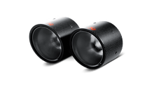 Charger l&#39;image dans la galerie, Akrapovic Evolution Line Cat Back Carbon Tips for 2007-14 MINI Cooper S Cooper S Cabrio