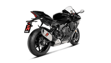 Charger l&#39;image dans la galerie, Akrapovic Slip-On Exhaust (Titanium) For 2015+ Yamaha R1 / R1S / R1M