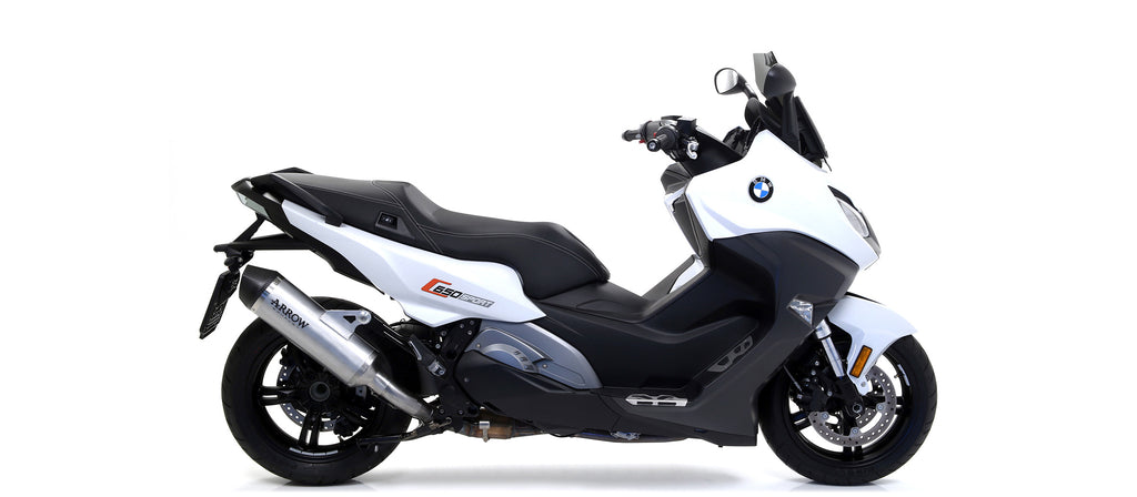 Arrow Race-Tech Silencer, Link Pipe, Headers for 2016-20 BMW C650 Sport Scooter