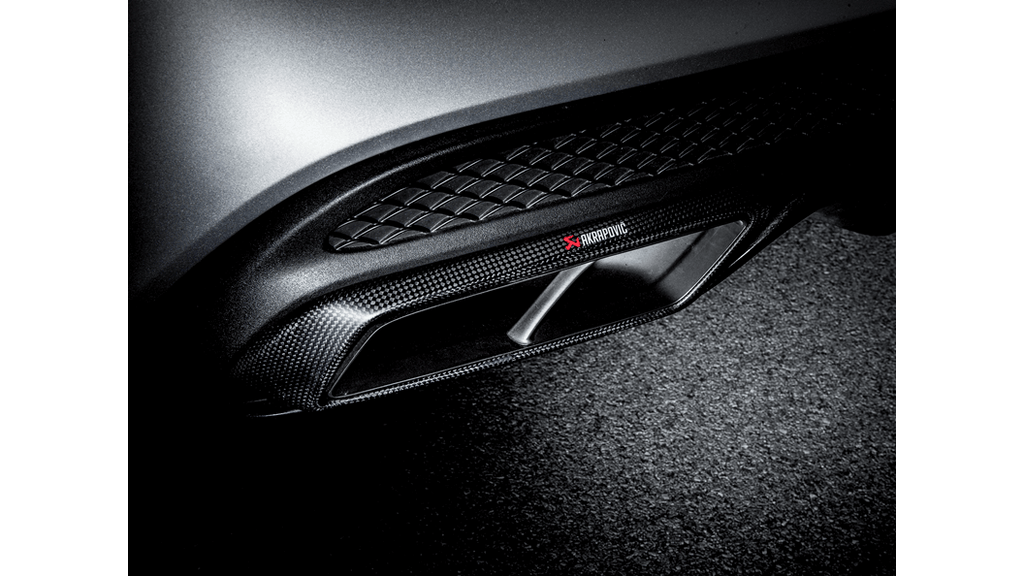 Akrapovic Evolution Line Cat Back (Titanium) w/ Carbon Tips (Req. Link Pipe) for 2015-17 AMG C63 Sedan/Estate