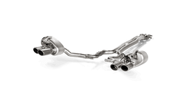 Akrapovic Evolution Line Cat Back (Titanium) (Tips Not Incl.) for 2017-20 Porsche Panamera Turbo