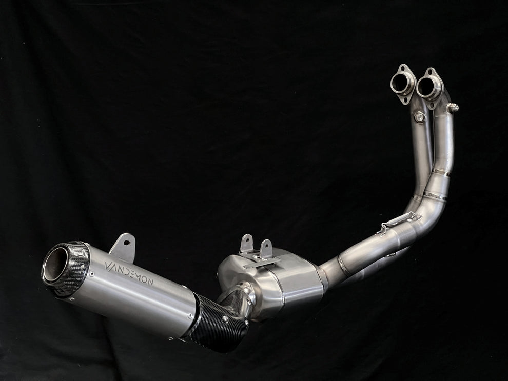 Vandemon Titanium Exhaust System For 2020-125 Aprilia RS 660 & Tuono 660 2