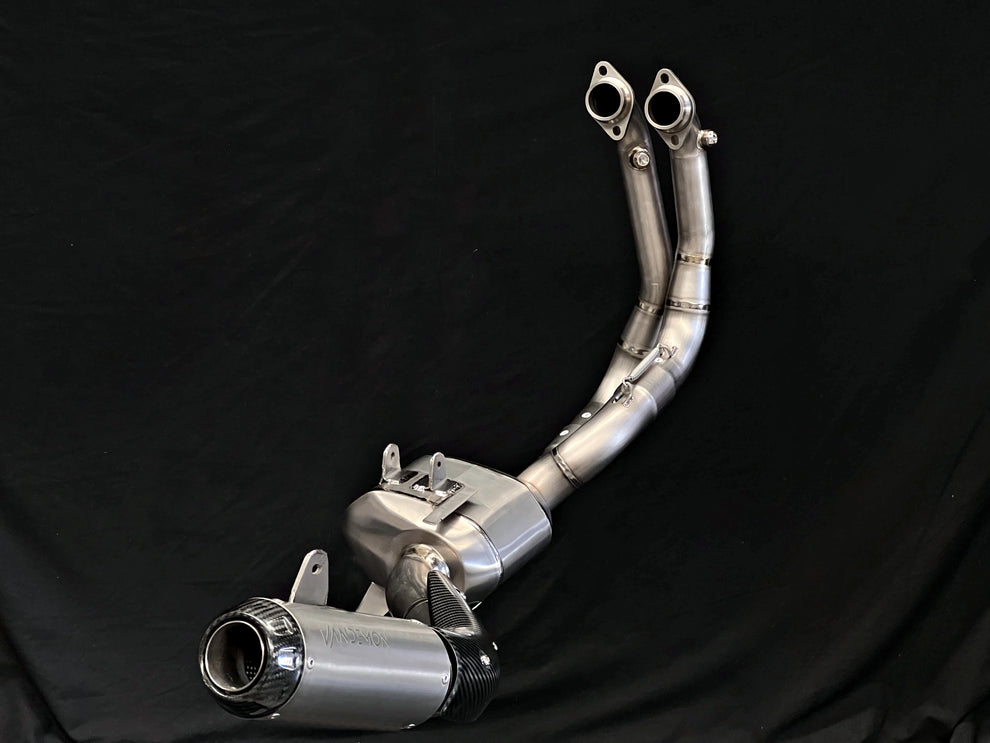 Vandemon Titanium Exhaust System For 2020-125 Aprilia RS 660 & Tuono 660 4