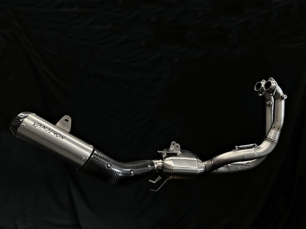 Vandemon Titanium Exhaust System For 2020-125 Aprilia RS 660 & Tuono 660