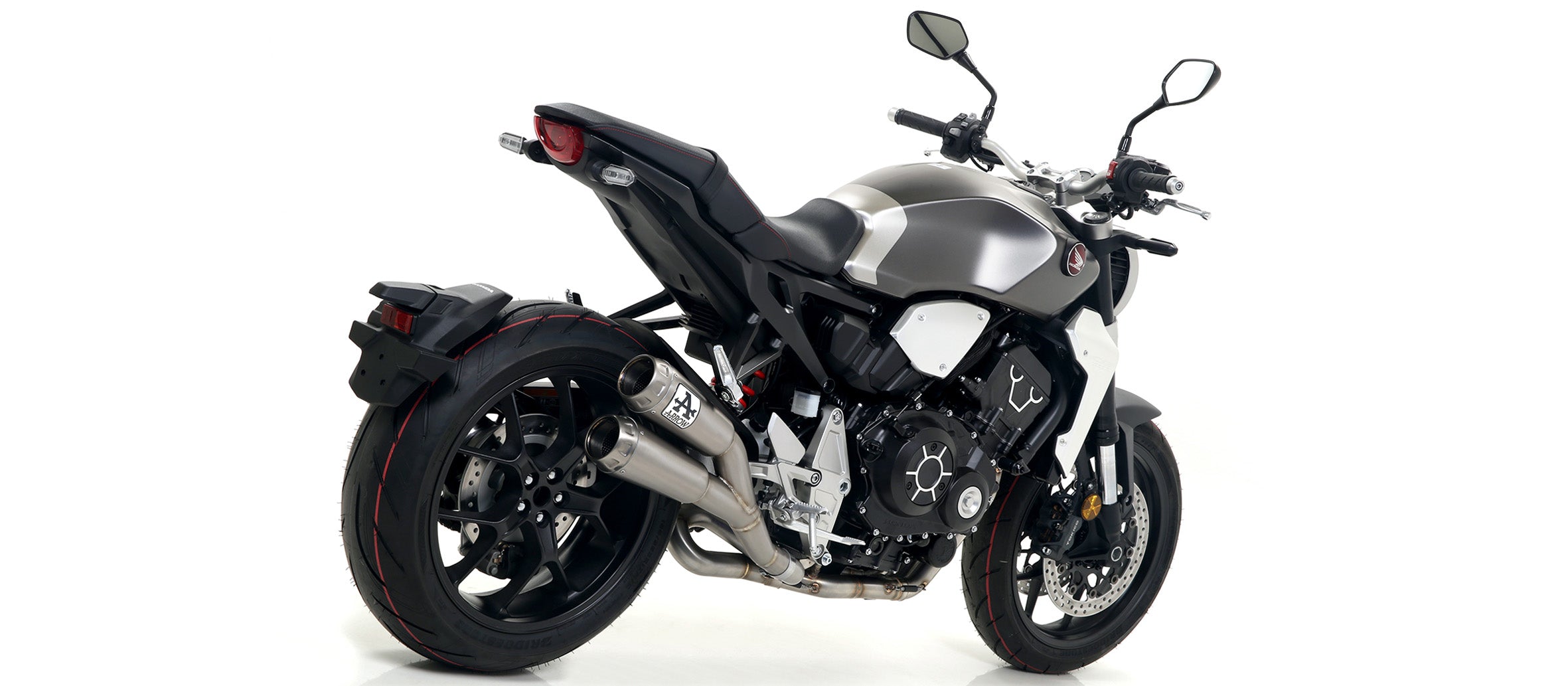 Arrow Exhaust Headers and Muffler for 2018-24 Honda CB 1000R img2