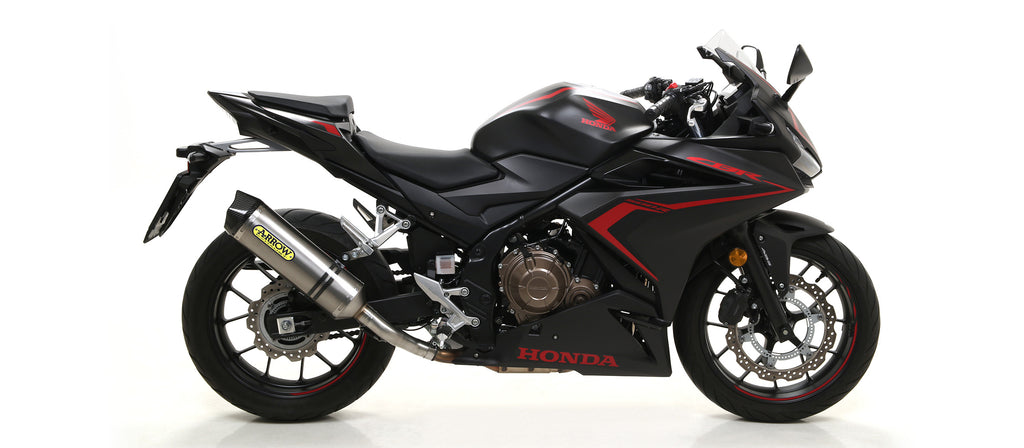 Arrow Exhaust Headers and Mufflers for 2019-20 Honda CBR 500R img right 