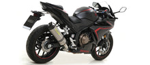 Carica l&#39;immagine nel visualizzatore di Gallery, Arrow Exhaust Headers and Mufflers for 2019-20 Honda CBR 500R img race tech rear