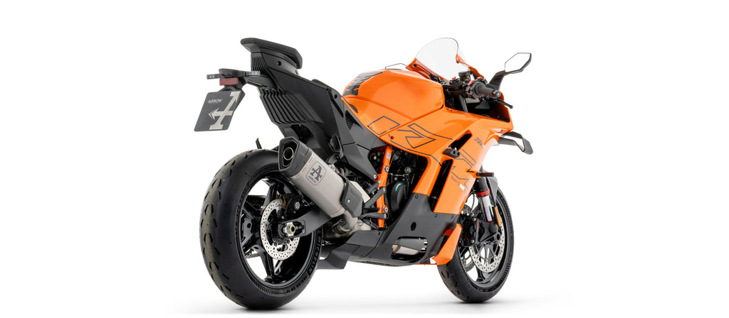 Arrow Exhaust Pista Slip-On with Carbon End-Cap for 2026+ KTM 990 RC R img 2