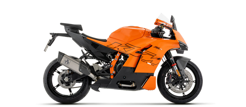 Arrow Exhaust Pista Slip-On with Carbon End-Cap for 2026+ KTM 990 RC R img 1