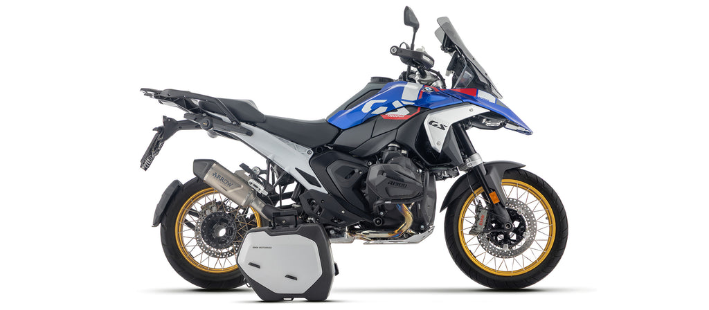 Arrow Exhaust Racing Headers and Slip on for 2024+ BMW R1300GS, Adventure img side