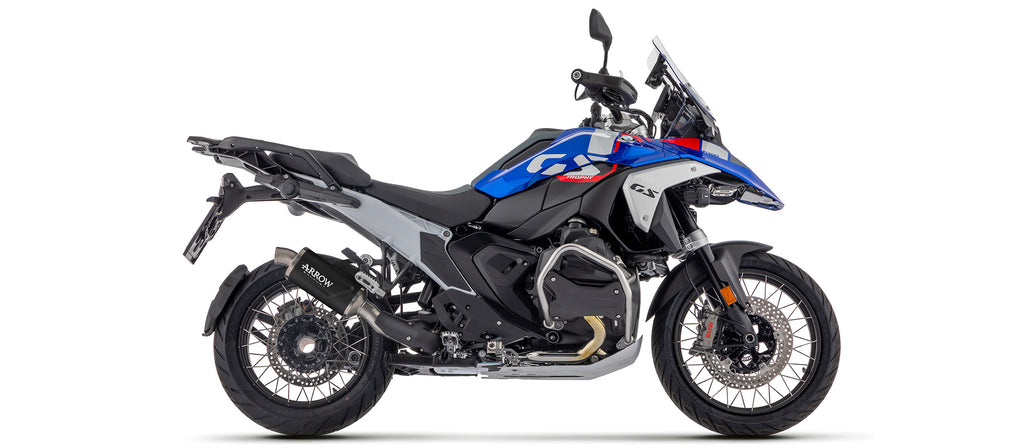 Arrow Exhaust Racing Headers and Slip on for 2024+ BMW R1300GS, Adventure img black side