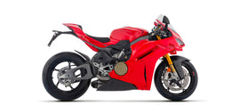 Arrow Racing Competition Works Silencer for 2025+ Ducati Panigale V4, V4S, Tricolore img side