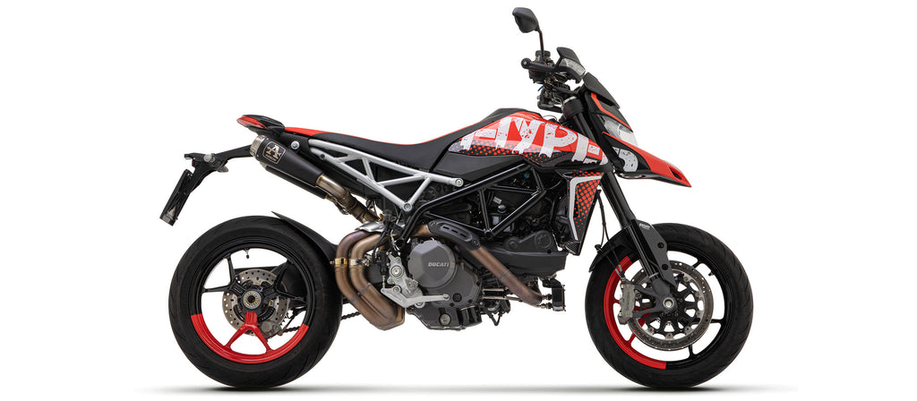 Arrow Racing Exhaust Silencers & Mid-Pipe for 2019+ Ducati Hypermotard 950, 950 SP img 5