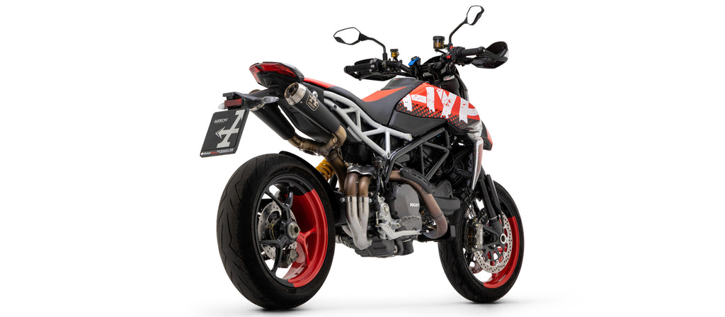 Arrow Racing Exhaust Silencers & Mid-Pipe for 2019+ Ducati Hypermotard 950, 950 SP img 6