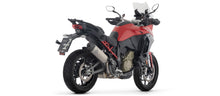 Cargar imagen en el visor de la galería, Arrow Racing Exhaust Silencers for 2025+ Ducati Multistrada V4, V4S, Pikes Peak, RS img rear