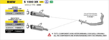Carica l&#39;immagine nel visualizzatore di Gallery, Arrow Racing Exhaust for 2020-23 BMW S1000XR, M1000XR img all exhausts