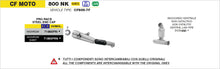 Load image into Gallery viewer, Arrow Racing Exhaust for 2023+ CF Moto 800 NK img slip on