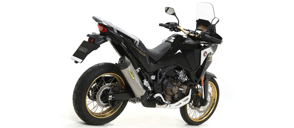 Arrow Racing Maxi Race-Tech Slip on for 2024+ Honda CRF 1100L Africa Twin Adventure Sports back