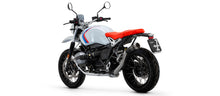 गैलरी व्यूवर में इमेज लोड करें, Arrow Racing Stainless Steel Headers with Silencer for 2021-24 BMW R Nine T Scrambler, Urban G/S img black gs rear