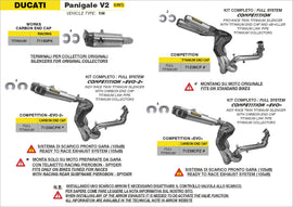 Arrow Racing Works Titanium Muffler for 2020-24 Ducati Panigale V2 img all exhaust