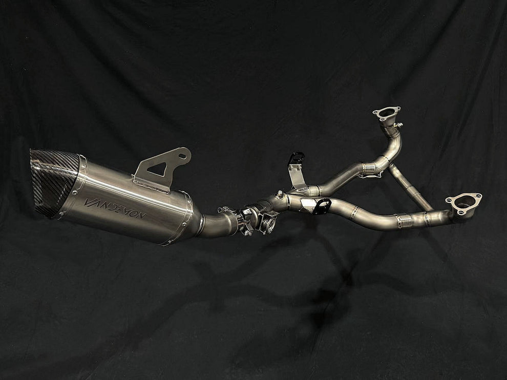 Vandemon Titanium Exhaust System with OEM Valve Function For 2023-25 BMW R1300GS / GSA 
