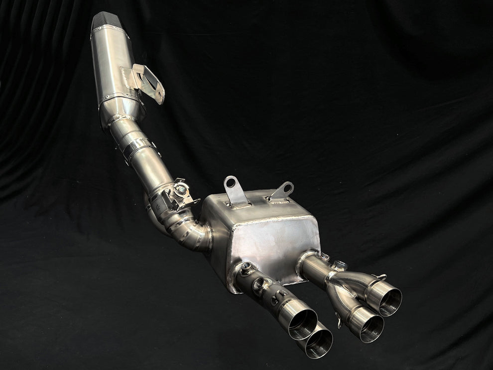 Vandemon Titanium Bimodal Stealth Exhaust For 2021-25 BMW S1000R, S1000RR & M1000R img 3
