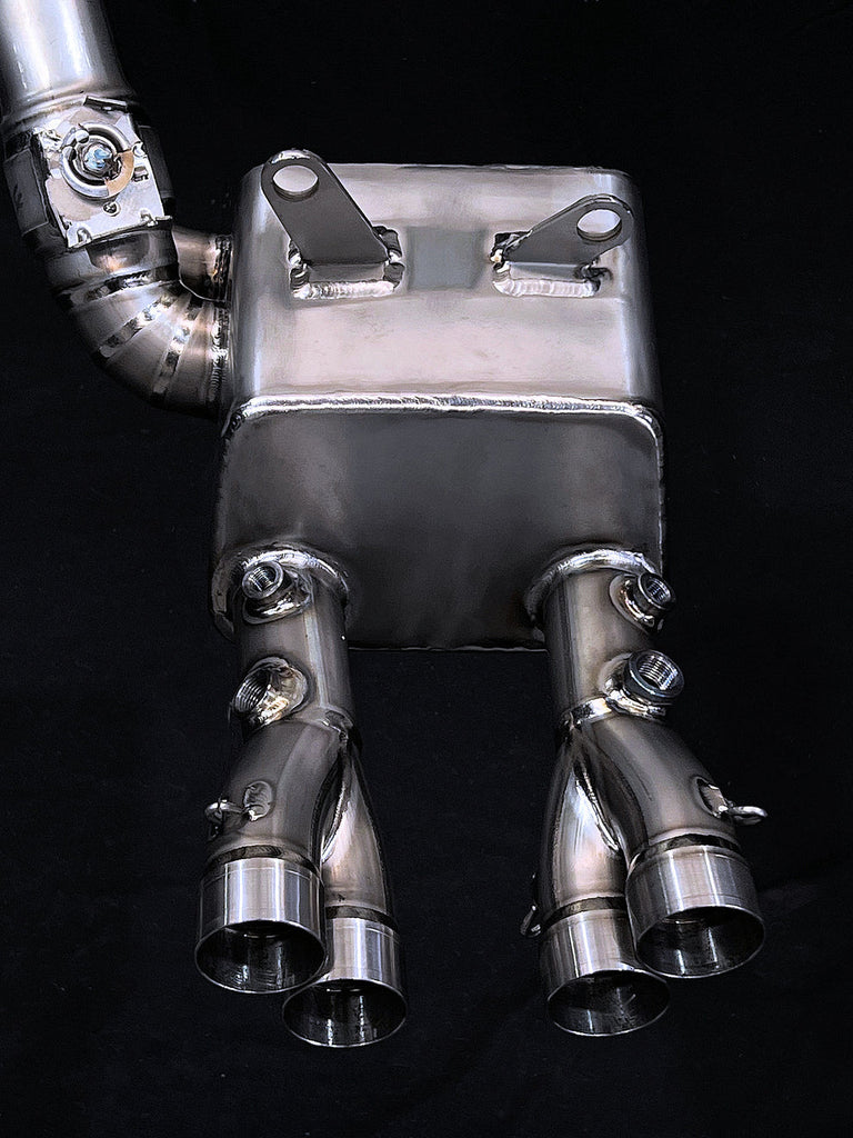 Vandemon Titanium Bimodal Stealth Exhaust For 2021-25 BMW S1000R, S1000RR & M1000R 8