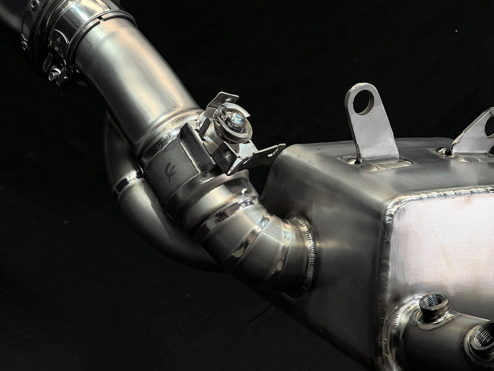 Vandemon Titanium Bimodal Stealth Exhaust For 2021-25 BMW S1000R, S1000RR & M1000R pipe 4