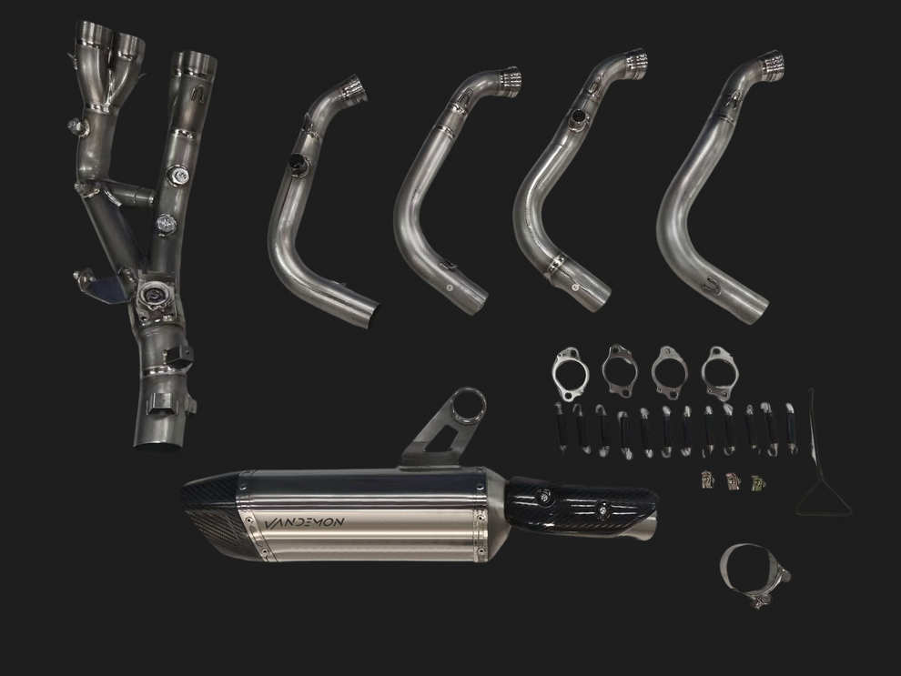Vandemon Titanium Exhaust System For 2020-25 BMW S1000XR & M1000XR IMG 10