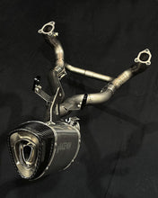 Laden Sie das Bild in den Galerie-Viewer, Vandemon Titanium Exhaust System with OEM Valve Function For 2023-25 BMW R1300GS / GSA 5